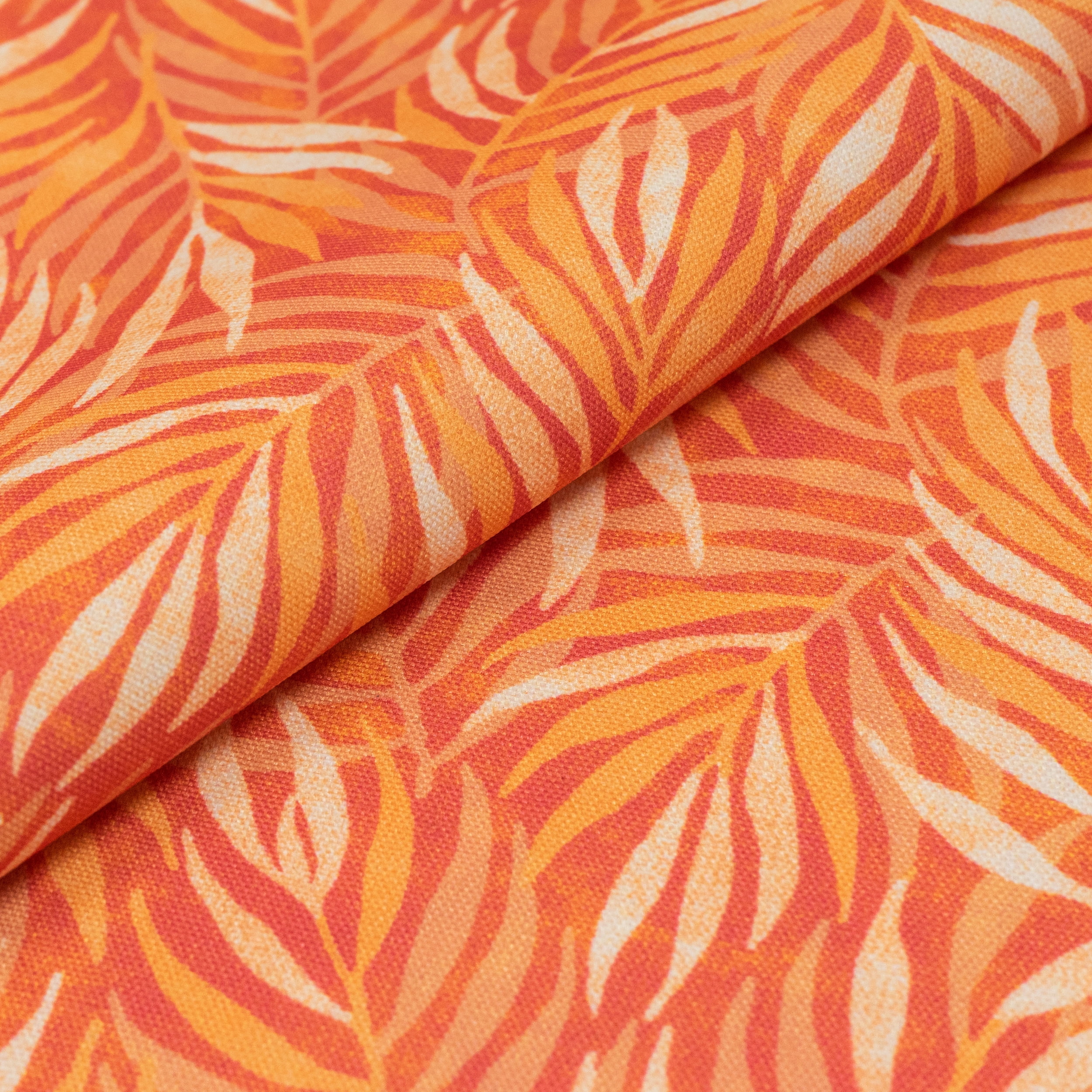 Waverly Inspirations, Home Decor, 100% Polyester, Water/Stain Resistant, Indoor/Outdoor Fabric - Print Width 54 Inch, Palm Beach, Melon, 2 Yard