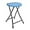 Light Blue, variant on Mintra Home Folding Stools - 18.5in Height, Metal, Heavy Duty