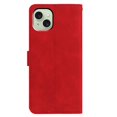 thumbnail image 5 of Cases Cover For iPhone 15 Case Butterfly Flower Imprinted PU Leather Wallet Stand Phone Cover - Red, 5 of 5