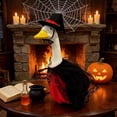 thumbnail image 3 of Sruoe Porch Goose Outfits, 23 Inch Porch Goose Clothes, Goose Clothes Dress, Duck Sculpture Clothes for Lawn Statue Cement Statue Yard Patio Party Decoration, 3 of 7