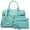 Light Blue, variant on MKP Female Satchel Handbags Shoulder Tote Top Handle Bags with Matching Wristlet Wallet