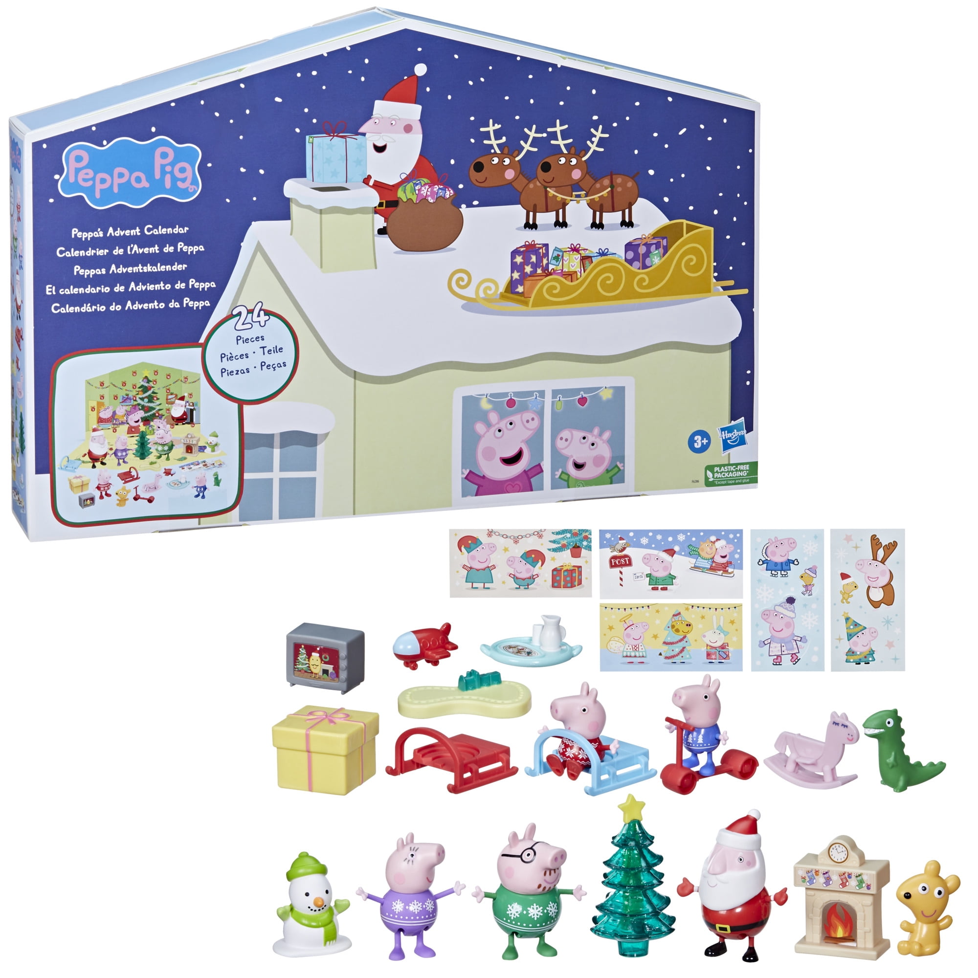 Peppa Pig Holiday Advent Calendar  Christmas Calendar for Kids