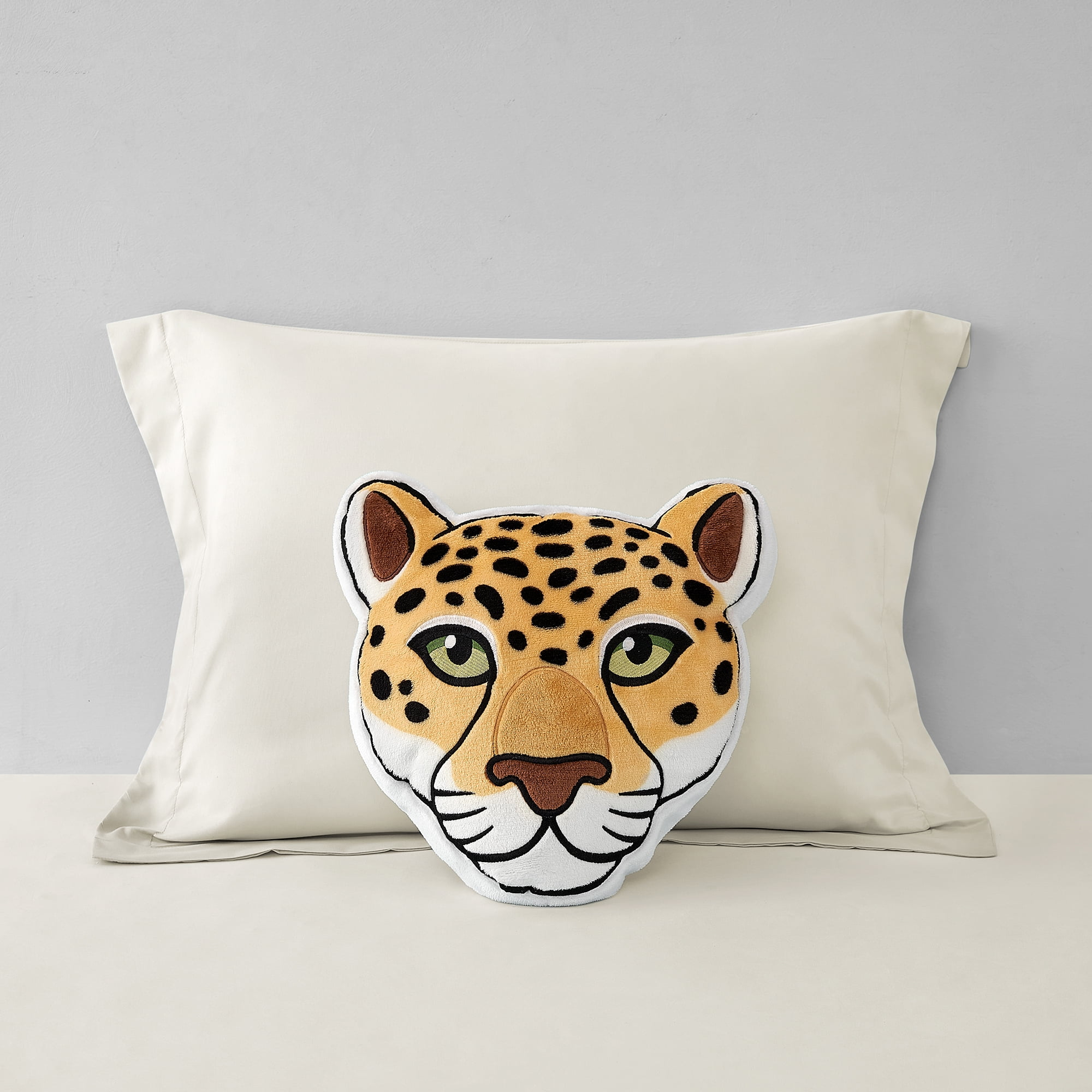 Your Zone Kids Cheetah Decorative Pillow, 14” x 14 Your Zone Kids Cheetah Decorative Pillow, 14” x 14
