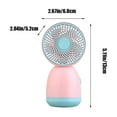 thumbnail image 4 of Desk Fan VibHome Handheld Fans Portable Fans Handheld Fans Children's Gift Cute Fans Suitable For Women's Gift USB Fans Long Life Large Wind Volume Small Fans, 4 of 7