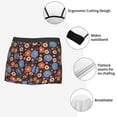 thumbnail image 5 of Kdxio Men's Boxer Briefs with Leaves Flower Print - Comfortable and Breathable Underwear for Everyday Wear, 5 of 7