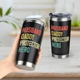 thumbnail image 4 of Cool Dad Gifts for Men, Husband Daddy Protector Tumbler 20oz, Birthday Gifts for Dad Husband, Father''s Day Gifts for Dad Husband Valentines Day Gifts, Christmas Gifts Coffee Cup, 4 of 6