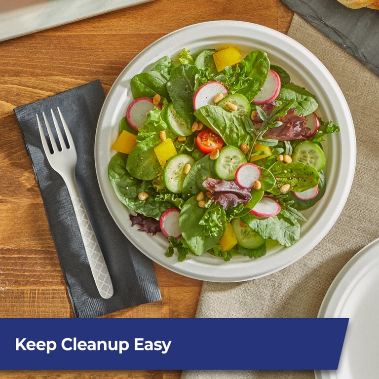 Hefty ECOSAVE Compostable Forks and Spoons, 96 Count photo 5