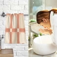 thumbnail image 7 of Yayeee 100% Cotton Hand Towels for Bathroom 16" x 28" Soft Absorbent Kitchen Towel, Beige Geometric, 7 of 7