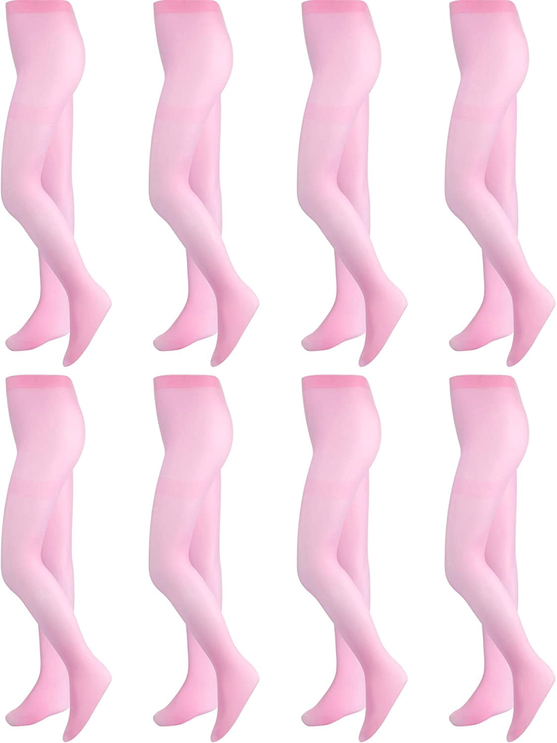 8 Pairs Dance Tights for Girls Ballet 