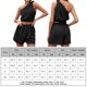 thumbnail image 2 of Ropa de playa para mujer Trajes de verano de dos piezas que combinan con todo para el verano (Negro L) FLhrweasw Para estrenar, 2 of 8