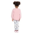thumbnail image 4 of Bluey Toddler Girls Long Sleeve Graphic Print Sweatshirt and Matching Flare Leggings Set, 2-Piece, Sizes 12M-5T, 4 of 7