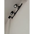 thumbnail image 6 of FSLiving H Type Track Lighting Black Aluminum Finished LED Ceiling Spot Lighting,Remote Control with 7W COB LED Stepless Dimming,Color Changing Adjustable Head Lamp for Shopwindow - 1 Pack, 6 of 7