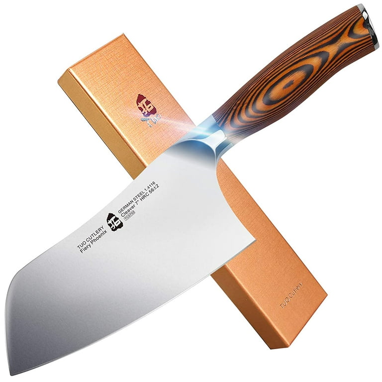 Chinese Cleaver 7 inch Chef's Kitchen Knife Home Cooking Vegetables Tool -  Yashka Designs
