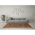 thumbnail image 3 of Ahgly Company Indoor Rectangle Oriental Brown Industrial Area Rugs, 8' x 12', 3 of 4