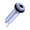 thumbnail image 2 of Pinza de cilindro, clavija final, panel mono, conector de salida para guitarra eléctrica, 2 of 8