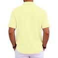 thumbnail image 5 of Mens Golf Shirt Dry Fit Mens Polo Shirts Short Sleeve Performance Golf Polos for Men with Collar Work Shirts Beige XL, 5 of 8