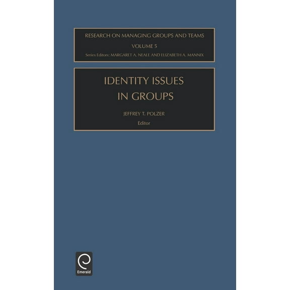 Research on Managing Groups and Teams Identity Issues in Groups, Book 5, (Hardcover)
