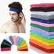 thumbnail image 2 of Banda para el sudor de algodón deportivo Unisex, diadema para hombres y mujeres, diadema para Yoga, bandas elásticas para la cabeza para gimnasio, banda elástica fuerte para baloncesto y Fitness Gao Jinjia LED, 2 of 2