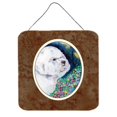 thumbnail image 1 of Bichon Frise Wall or Door Hanging Prints, 1 of 1