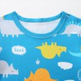 thumbnail image 4 of KPOPLK Baby Girls Outfit Set Kids Cute Toddler 3 6 12 18 24 Months 2T 3T fit Pjs Cotton Sleepwear(5-6 Years,Sky Blue), 4 of 7