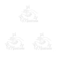 thumbnail image 4 of Etiqueta de Pared Insecto Gesto Mano PVC Decoración Extraíble Cateissary, 4 of 6