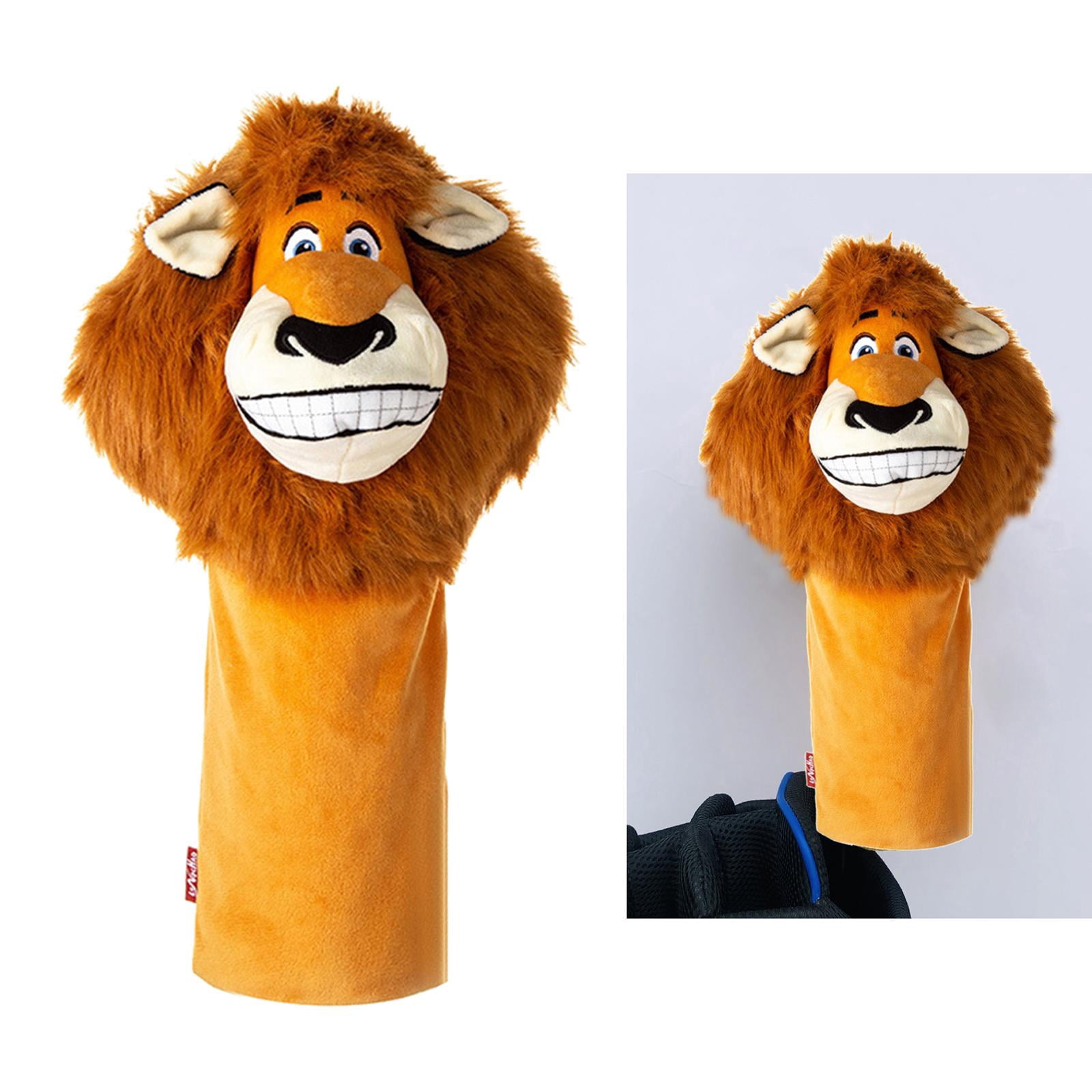 Cute Plush Golf Head Cover Animal Driver Headcover Protective Professional Universal Club Carrying Protector Accessories for Golfer