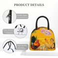 thumbnail image 4 of Disketp The Chicken Family Bolsa Térmica para Almuerzo, Lonchera con Abertura Amplia y Gran Capacidad, Organizador Reutilizable para Mujeres, Hombres y Adultos, 4 of 6