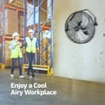 thumbnail image 2 of Ventilador de pared NEXAIR de 18" industrial, 3 velocidades, ajuste de 360°, 2 of 7