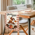 thumbnail image 2 of Rdsfhsp Hello Fall Table Runner Gnome Buffalo Plaid Happy Thanksgiving Day Table Runner Fall Winter Holiday Kitchen Dining Table Decor for Indoor Outdoor Home Party Decoration 13 x 72 inch, 2 of 5