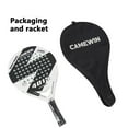 thumbnail image 3 of Racket Beach Tennis Professional Soft EVAs Face Racquet Interactive Game Accessories Adult Plate Tennis Rackets, 3 of 6