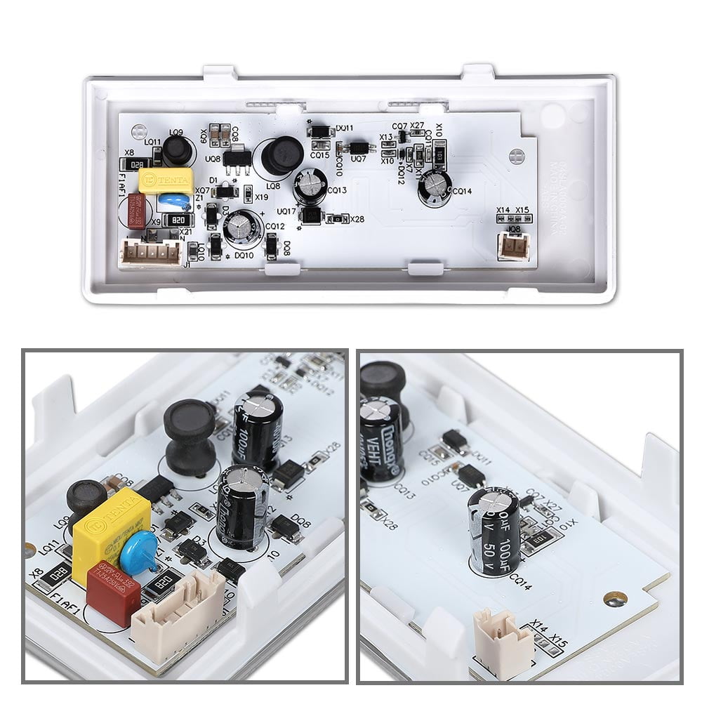 CROSSDESIGN White Refrigerator LED Light Accessories Fit for Whirlpool Refrigerator