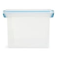 thumbnail image 4 of Sterilite 32 Qt Gasket Box, Clear Stackable Plastic Storage Bins with Latching Lid, 8 Pack, 4 of 12