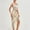 Beige, variant on Zorckvet Plus Size Dresses for Women Sundresses Summer Evening Cocktail Party Sequin Womens Dress Sleeveless