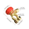 thumbnail image 4 of Wweixi 2 Pieces Automotive Battery Switch Detachable Replacement Circuit Breaker, 4 of 6