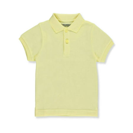 Unisex Boys Girls Short Sleeve Pique Polo Shirt w/Stain Release (2T-20)