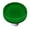 Dark Forest Green, variant on Bubbles Deep Cobalt Blue Round Glass Cabinet Knob - Aluminum Post