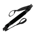 thumbnail image 4 of Correa de , correa de estiramiento de , ejercicio de flexibilidad, multifuncional, profesional, elástica, ajustable, cinturón de estiramiento Negro, 4 of 5