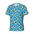 thumbnail image 3 of Rocae Flying Bees for Men's Moisture-Wicking Crew Tee - T-Shirt for Sports, Outdoor Activities, and Casual WearSmall, 3 of 9