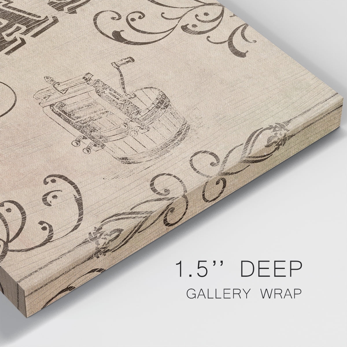 Wexford Home Custom Adagio I-Premium Gallery Wrapped Canvas, 10" x 10" - Ready to Hang
