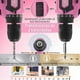 thumbnail image 3 of Taladro Electrico Inalambrico,kit Taladro Eléctrico Rosa 3e1 Rybro 21v, 3 of 5