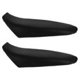 thumbnail image 1 of FONDOTIN 2Pcs Motorcycle Seat Cushion Pad Black Comfortable Replacement Seat with Shock Absorption, 1 of 8