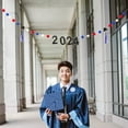 thumbnail image 6 of PENIKOKO Graduation Banner Decor Bunting Banner Assorted Color Red Blue White 11.8X3.3X1.5in 1Set, 6 of 8