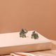 thumbnail image 4 of unbranded 2Ud Escultura De Dorados En Latón Para Y Feng Shui, 4 of 8
