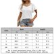 thumbnail image 2 of Camisa de viaje para mujer camiseta casual con cuello en V a la moda para ir de compras (blanco L) FLhrweasw Para estrenar, 2 of 6