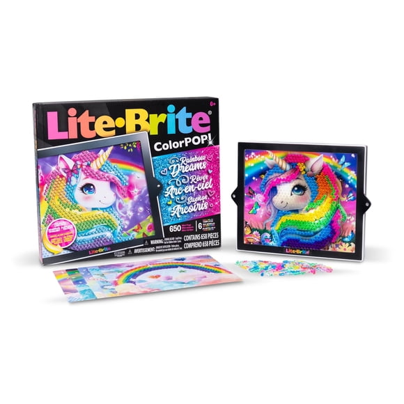 Edición Lite-Brite Color Pop Rainbows