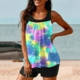 thumbnail image 5 of Nmnitkp Swim Suits for Women 2026 Quick-dry Women's Tankini Swimsuit Tummy Control 2 Piece Bathing Suit Flowy Floral Print Swim Tank Top with Boyshorts, 5 of 5