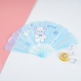 thumbnail image 2 of Cartoon Pattern Fan Sure Here's A Product Title for Listing 2pcs Cartoon Pattern Hand Crank Cool Fan Student Children Summer Portable Folding Fan, 2 of 8