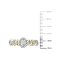 thumbnail image 2 of Everly Women's Diamond 10K Yellow Gold Engagement Ring, 2 of 6