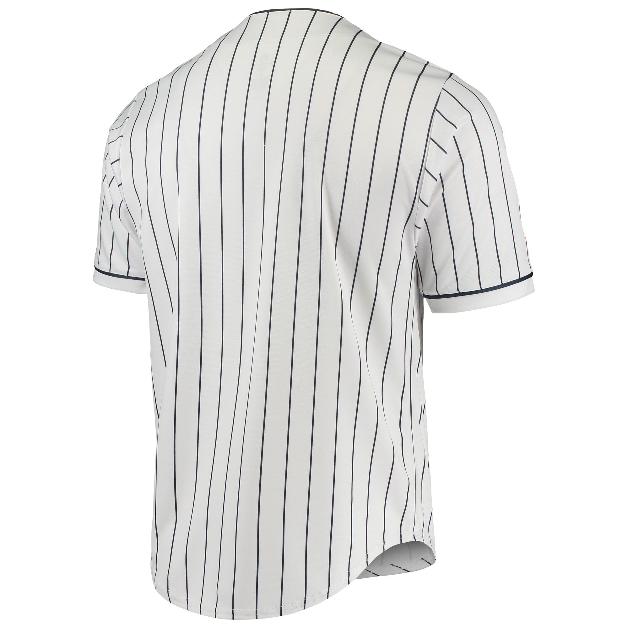 Men's True-Fan White/Navy Detroit Tigers Pinstripe Jersey - Walmart