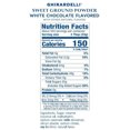 thumbnail image 3 of Ghirardelli Professional Sweet Ground White Chocolate Powder – Velvet Sweet Cream Base & Madagascar Vanilla Undertones, 25 lb. (11.34 kg) Bulk Box – Industrial 3/Case Master Pack, 3 of 3